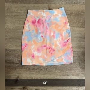 Tie dye skirt XS